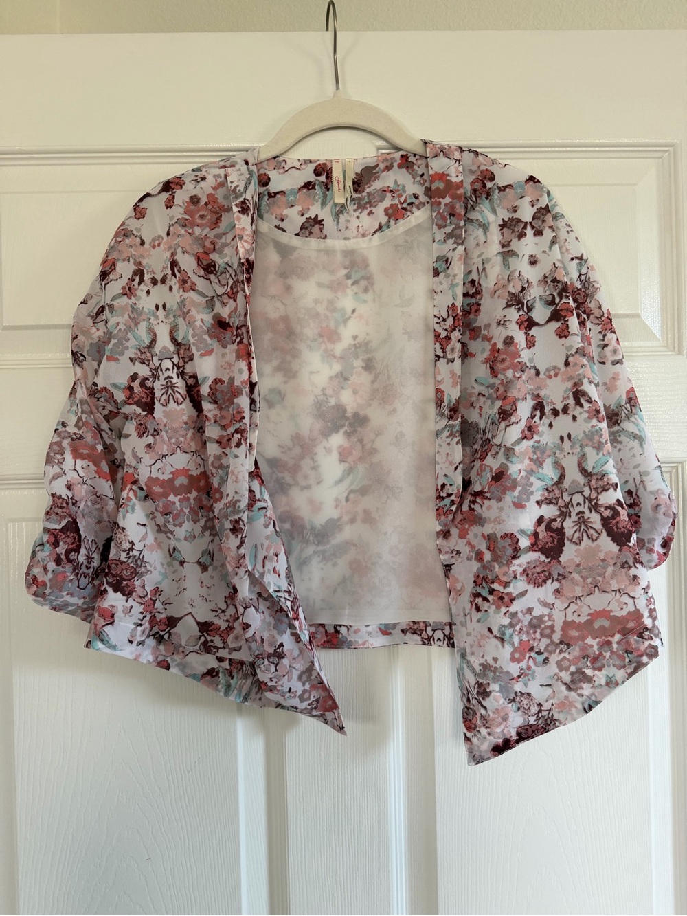 Frenchi floral Kimono Blazer